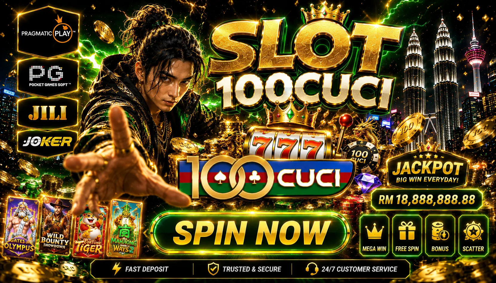 100cuci slot