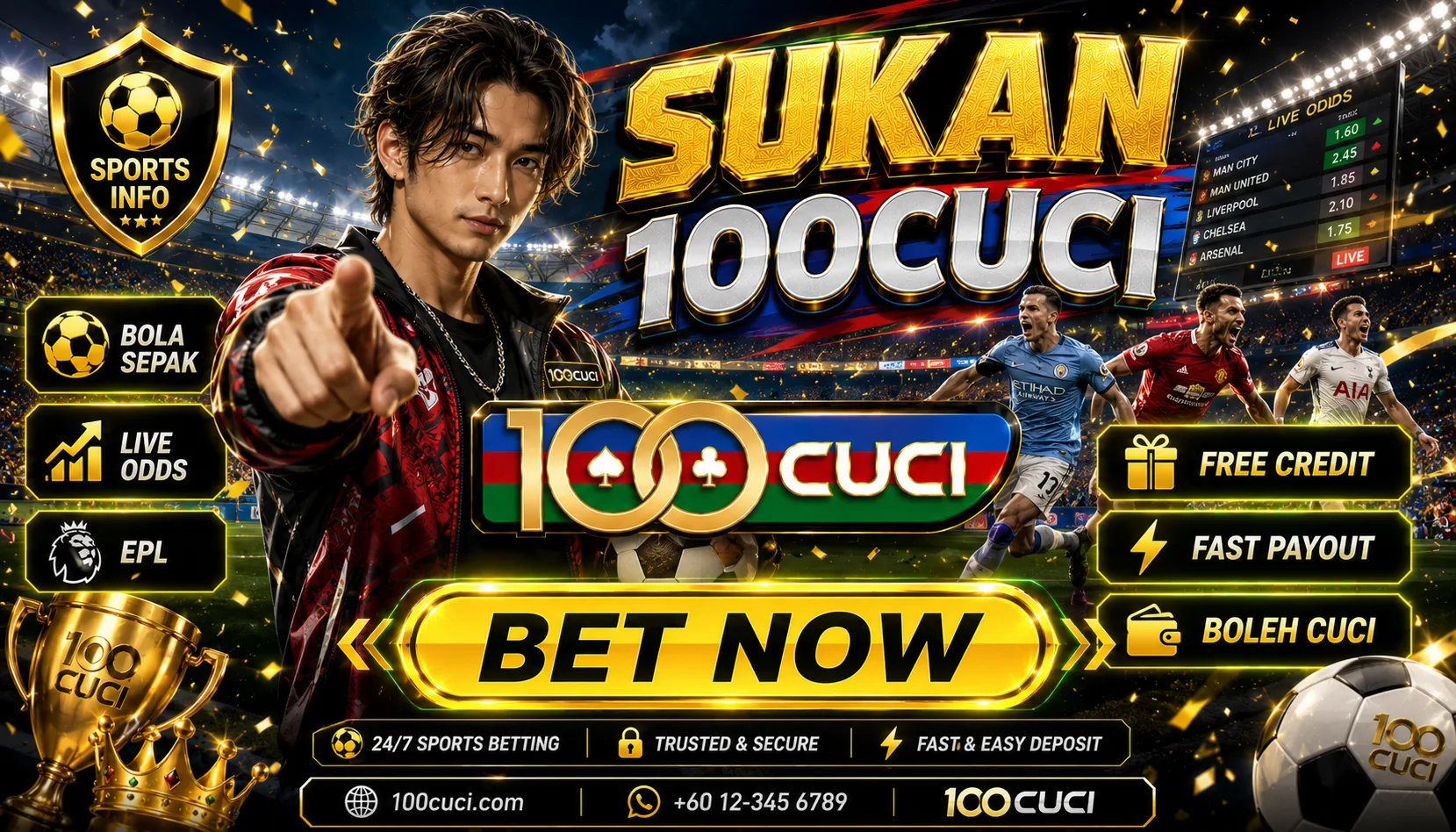 100cuci sports