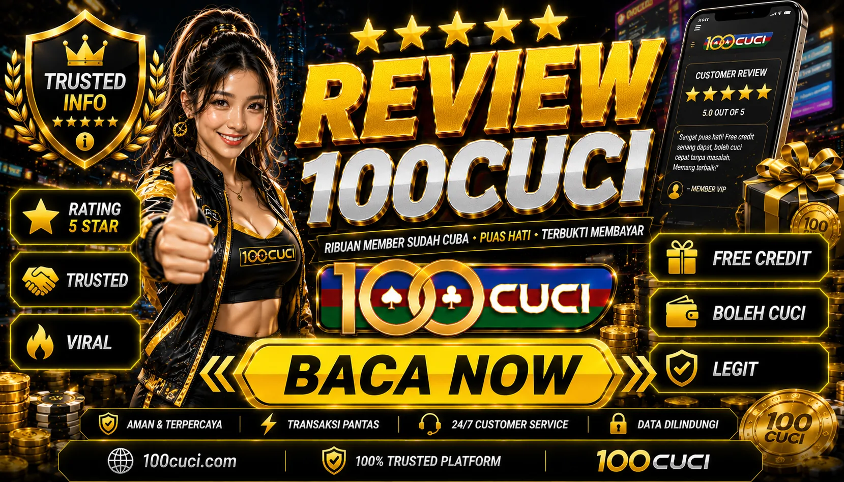 ulasan 100cuci