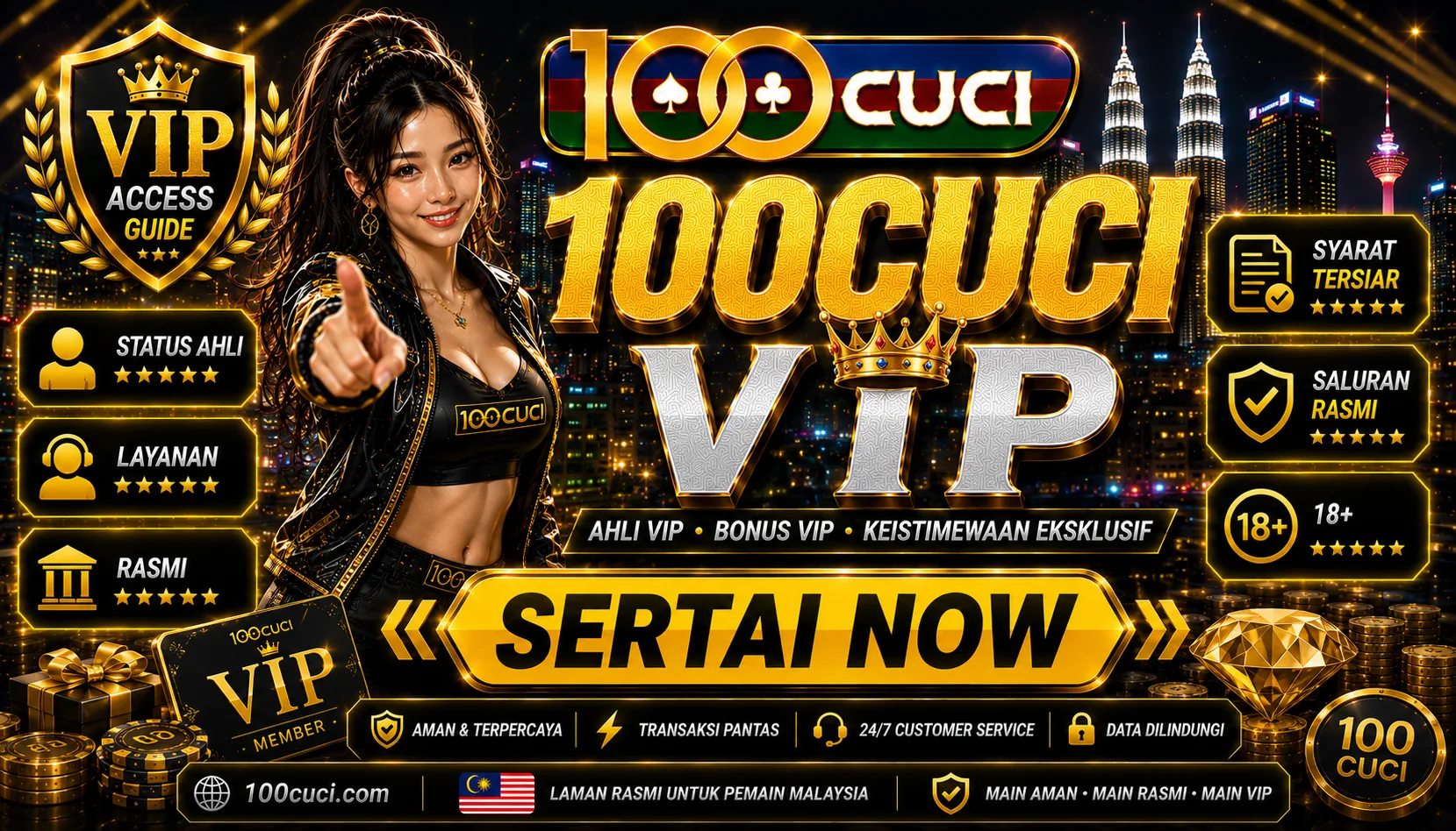 100cuci vip